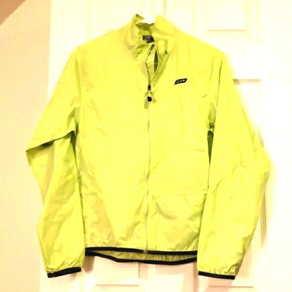 Champion Windbreaker Lime Green Size Medium